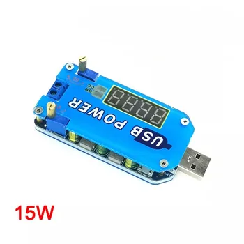 1/2/5/10/20Pcs 15W USB, Nastaviteľné Buck-Boost Napájanie Nabíjací Modul 5 Na 3.3V9V12V24V30V Router DP2