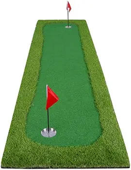 Putting Green/Mat-Golf Školenia Mat - Profesionálne Golfové Praxi Mat - Green Dlhé Náročné Guľou pre Indoor/Outdoor\u2026 Golf