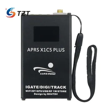 TZT O BH4TDV APRS X1C5 Plus Gateway DIGI TRACKER IGATE GPS 136MHz-174MHZ+WIFI+Bluetooth+ Batéria + IPS LCD