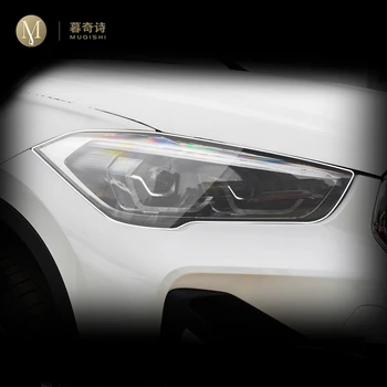 Pre BMW F48 X1 2016-2022 Auto exteriéru Svetlomety PPF Farba ochranný Film Proti poškriabaniu Poškriabaniu opravy TPU film transparentné prerobit