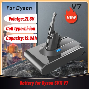 Avtark Pre Dyson V7 Batérie 21.6 V 6800mAh/12800mAh lítium NAČECHRANÝ V7 Zvierat V7 Pro 225403 229687 Nástroje Nabíjateľná Batéria