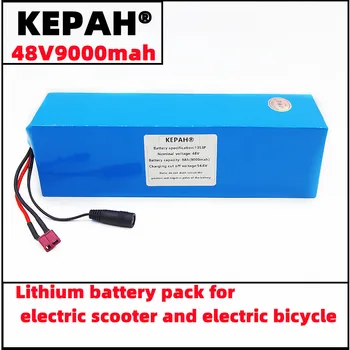 Nový 48v9000mah lítiová batéria sa vzťahuje na elektrické scooter, elektrické bicykle, horské bicykle, univerzálny batérie+nabíjačka